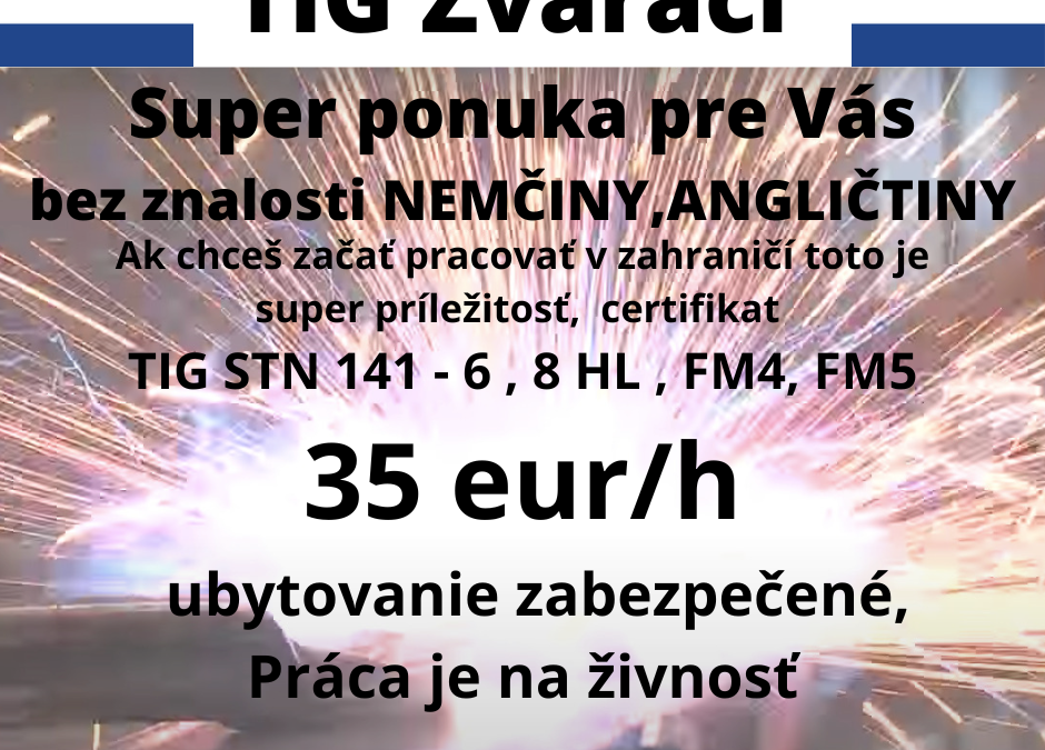 ZVÁRAČ S TIG STN 141 –  6 , 8 HL , FM4, FM5